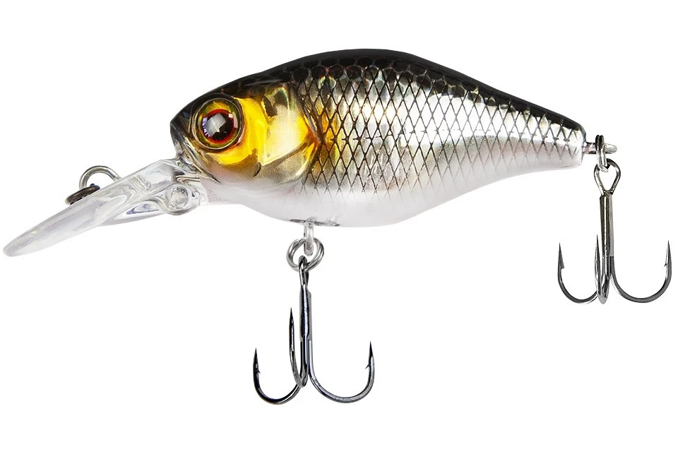 Воблер Jackall Chubby 38 MR Hl Silver & Black 4,2 гр — характеристики,
	                                    особенности конструкции