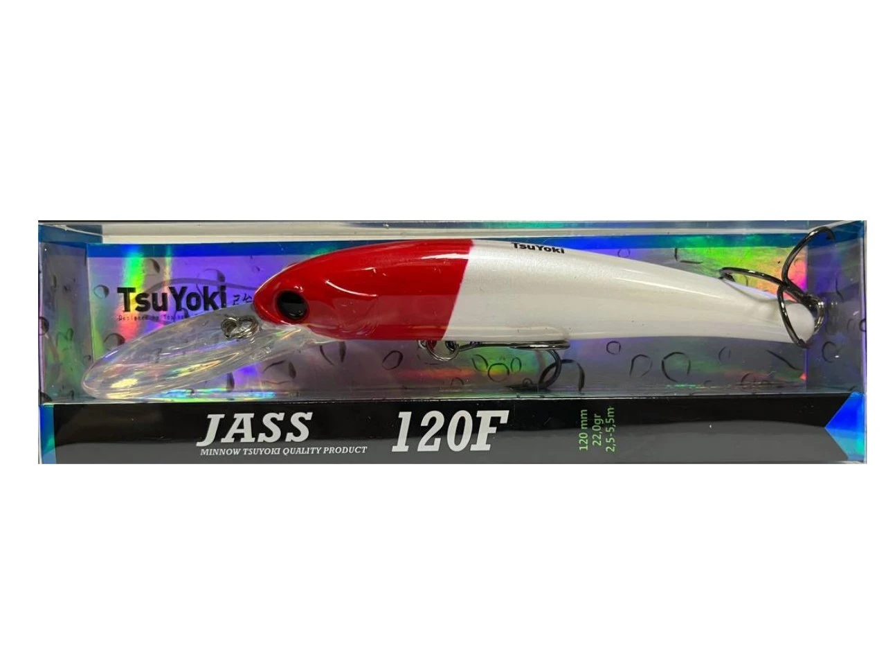 Воблер TsuYoki Jass 120F 443 22 гр — крупный план
	                                    1