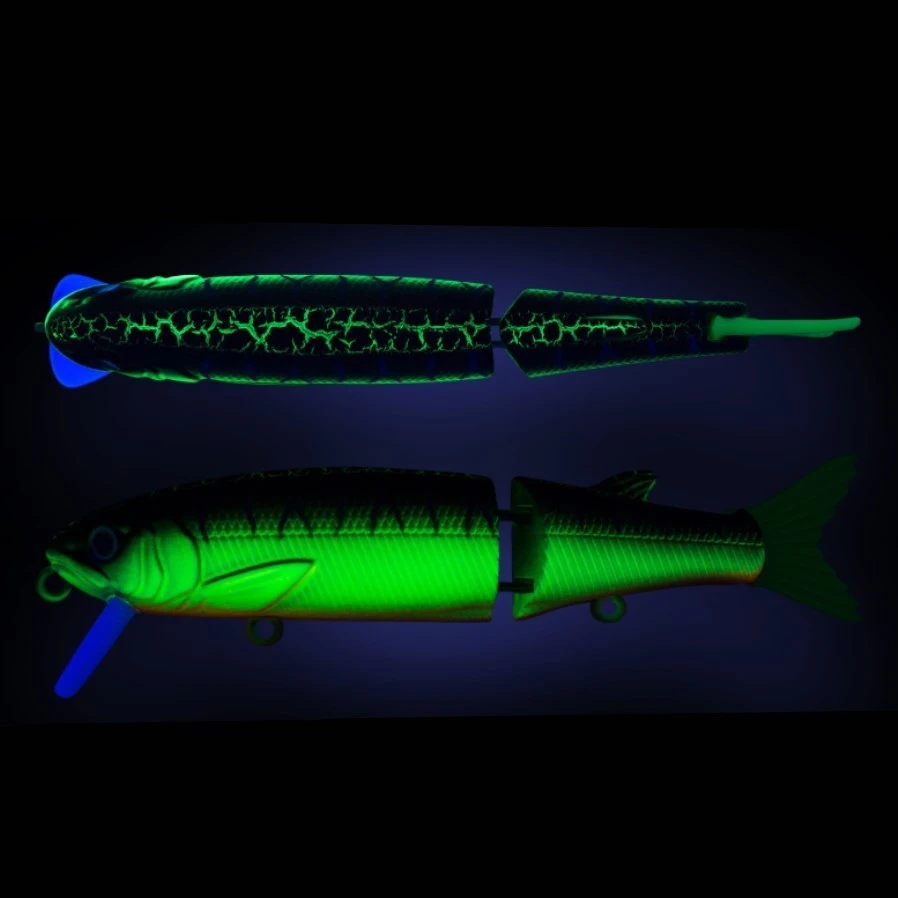 Воблер Strike Pro Glider 90 A223S-RP Pearl Mat Tiger 9,2 гр   EG-157A-SP#A223S-RP — крупный план
	                                    2