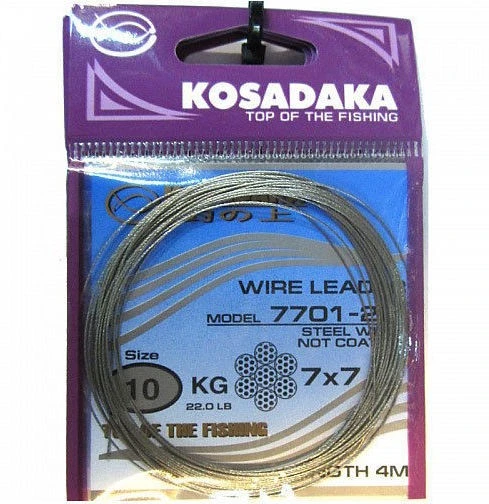 Поводковый материал Kosadaka Elite 400 см 10 кг   1 шт — крупный план
	                                    1