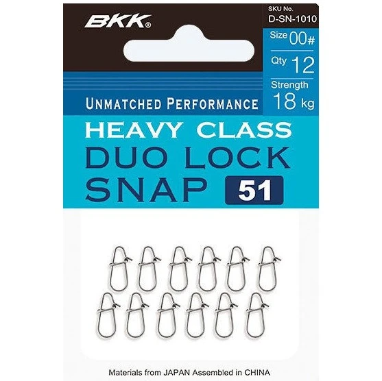 Застежка BKK Duolock Snap-51 №2 12 шт    D-SN-1013 — крупный план
	                                    1