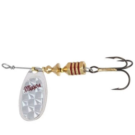 Вращающаяся Блесна Mepps Comet Rainbo №2 4,5 гр AG   crb-2-a — характеристики,  особенности конструкции