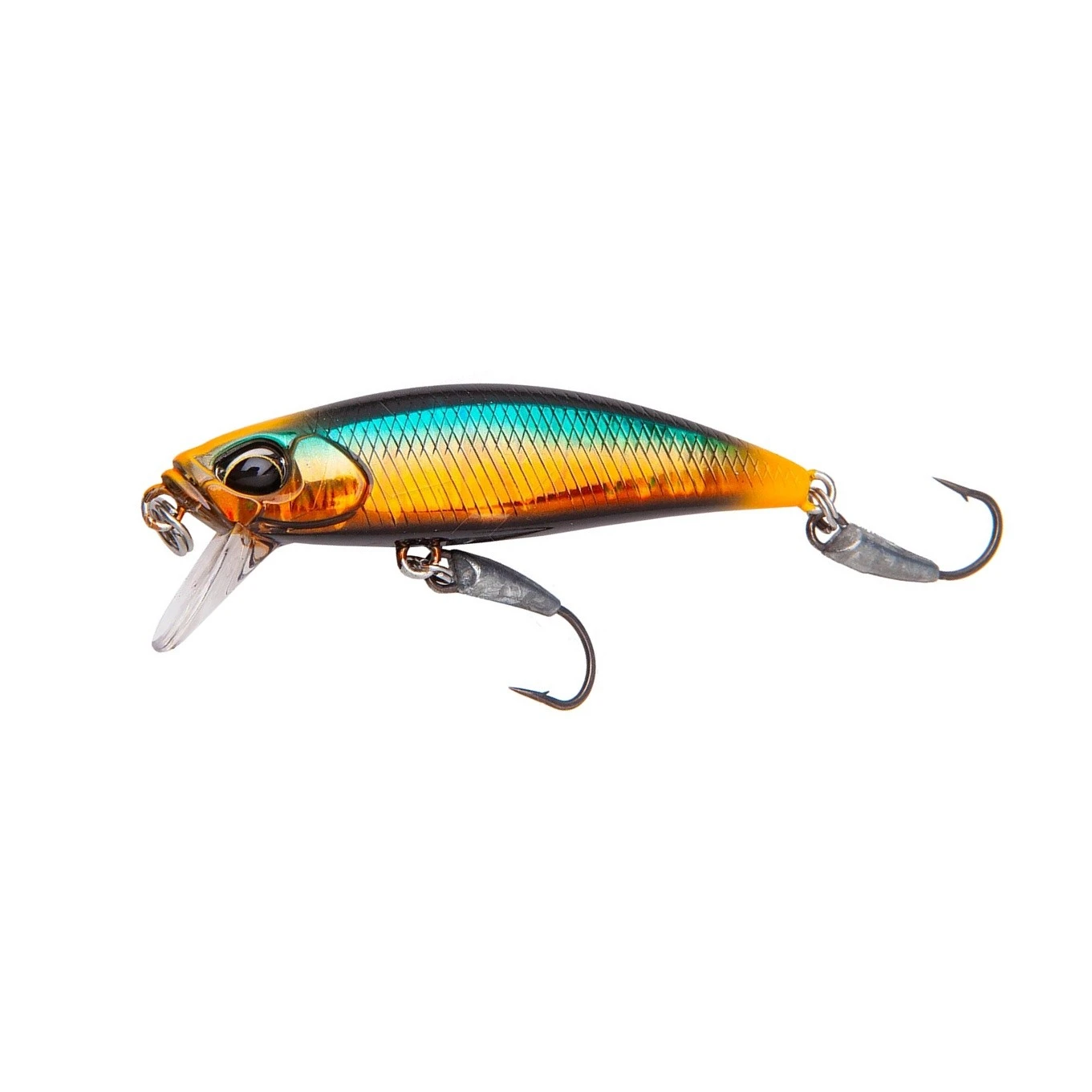 Воблер DUO Spearhead Ryuki 46S D3 CPAZ469 STO/Stealth Orange 5 гр   DUO-04112 — характеристики,  особенности конструкции
