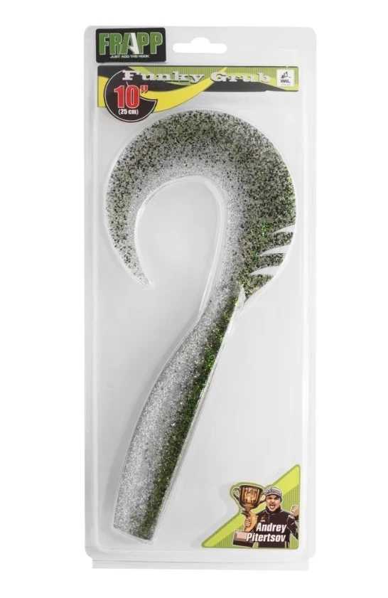 Силиконовая приманка Frapp Funky Grub 10 254 мм 1 шт 24 — крупный план
	                                    1