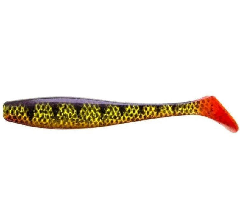 Силиконовая приманка Narval Choppy Tail 12 120 мм 4 шт 020-Magic Perch   NVCT12020 — характеристики,
	                                    особенности конструкции