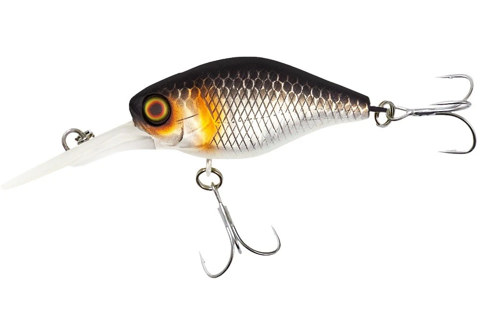Воблер Jackall Diving Chubby 38 Uv Mat Silver Tiger 4,3 гр — характеристики,  особенности конструкции