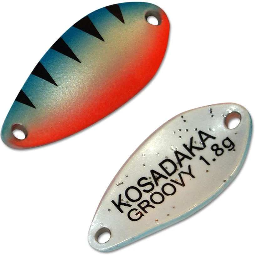 Колеблющаяся Блесна Kosadaka Trout Police Groovy 1,8 гр 25 мм Aa28   Tl-Grv-Aa28 — характеристики,
	                                    особенности конструкции
