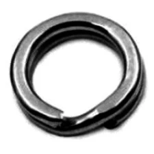 Кольцо Заводное Vido Craft Flat Double Ring  20 кг 7,6 мм 10 шт Черный Никель   VD-FDRBN-7,6*0,8(10) — характеристики,  особенности конструкции