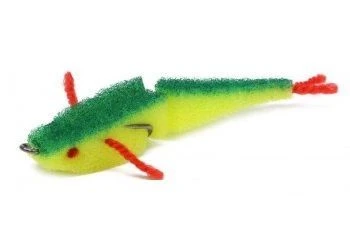 Поролоновая рыбка Lex Porolonium Goby 10 CD 100 мм 3 шт YGB   G10CD-YGB — характеристики,  особенности конструкции