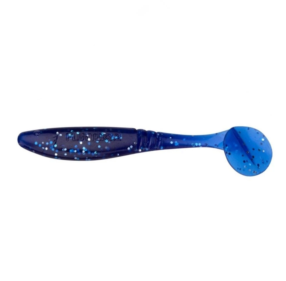 Силиконовая приманка Jig It Flutter 6 150 мм 3 шт 019 Violet   JIF150019S — характеристики,  особенности конструкции