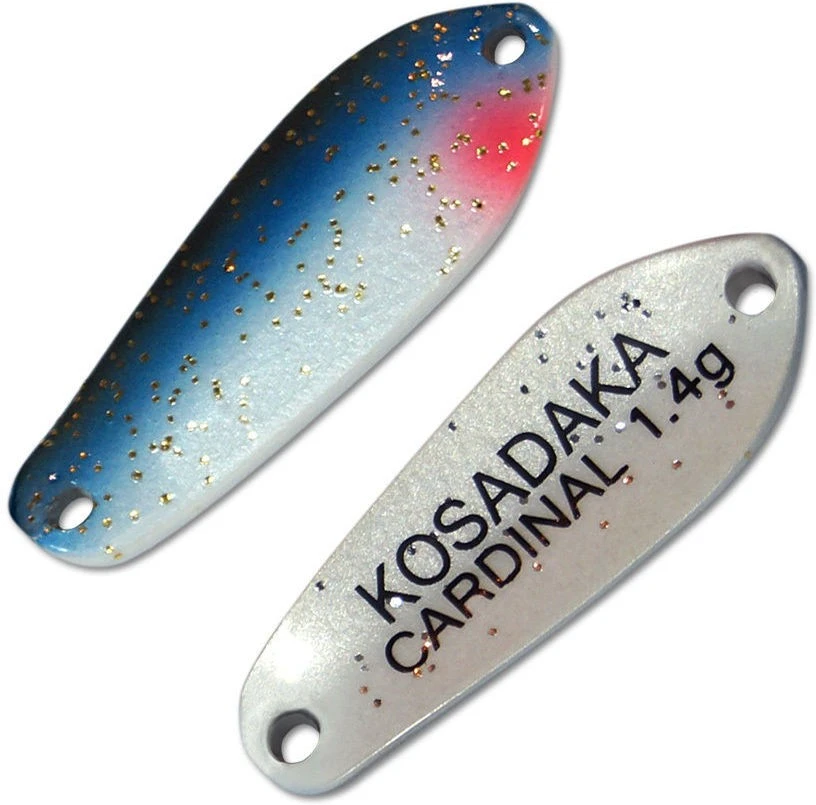 Колеблющаяся Блесна Kosadaka Trout Police Cardinal 1,4 гр 25 мм Ak50   Tl-Crd-Ak50 — характеристики,  особенности конструкции