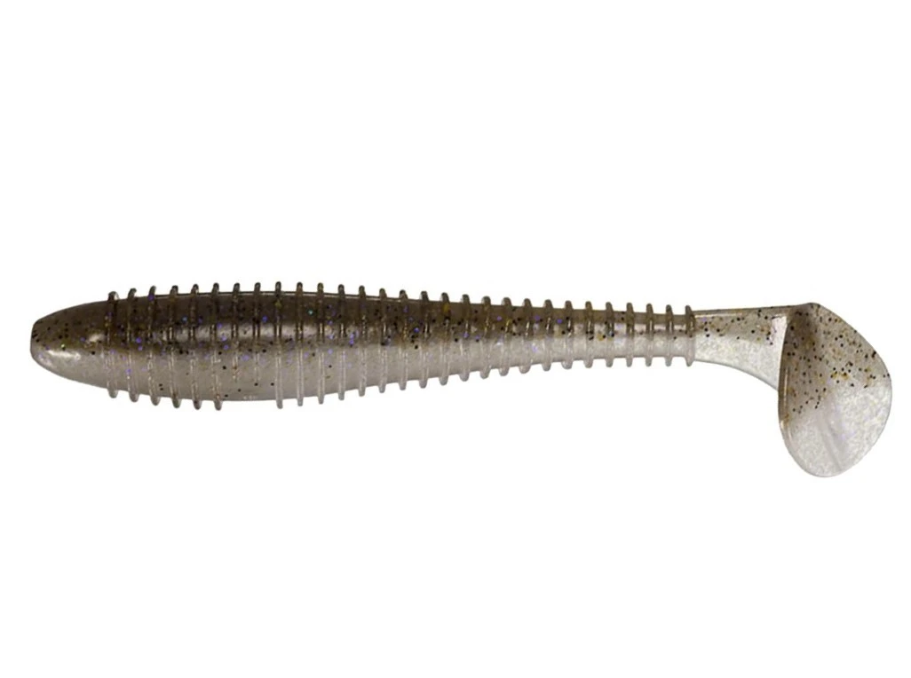 Силиконовая приманка Keitech Swing Impact Fat 6.8 170 мм 3 шт 440 Electric Shad — характеристики,  особенности конструкции