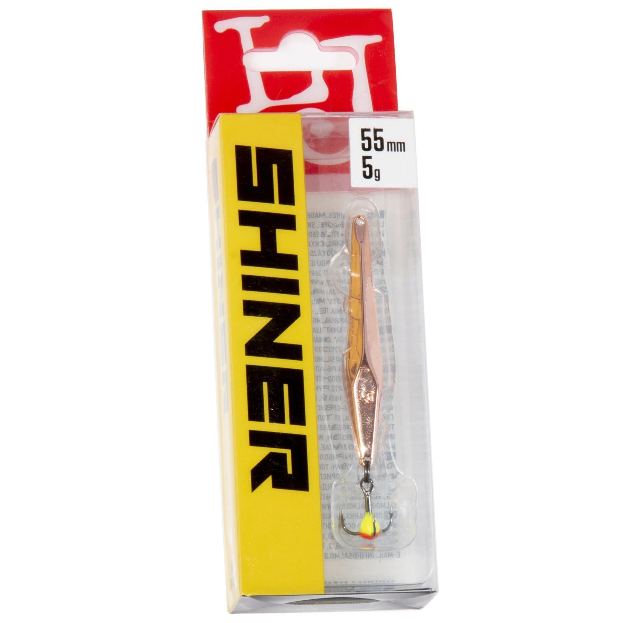 Зимняя Блесна Lucky John Shiner 5,1 гр 55 мм C   LJS55-C — крупный план
	                                    1