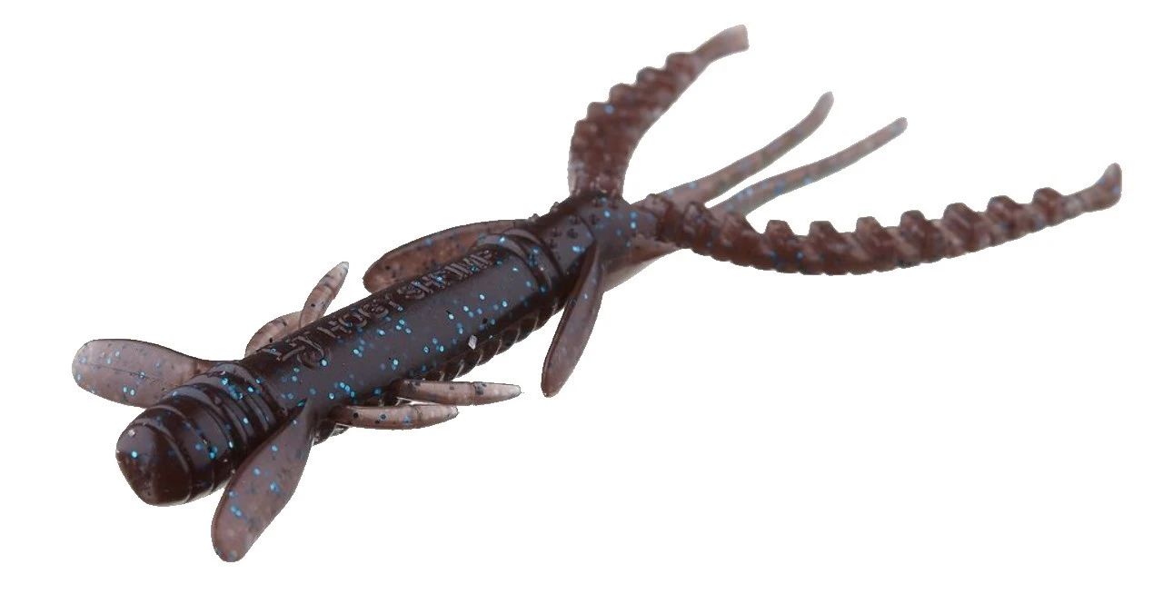 Силиконовая приманка Lucky John Hogy Shrimp 3.0in 76 мм 10 шт S19 Pro Series  140140-S19 — крупный план
	                                    1