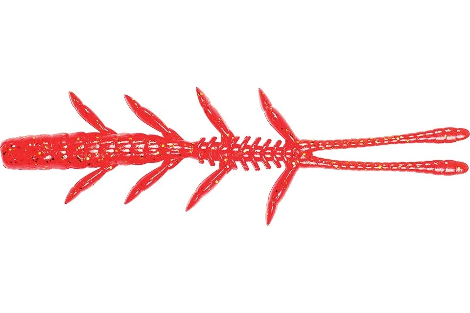 Силиконовая приманка Jackall Scissor Comb 3.8 97 мм 7 шт Red Gold Flake — характеристики,
	                                    особенности конструкции