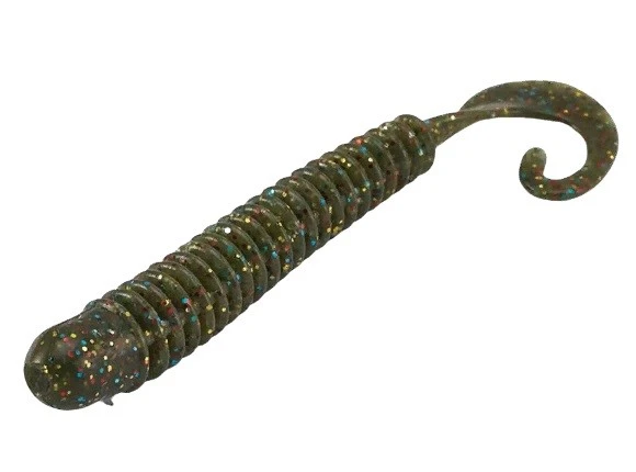 Силиконовая приманка Lucky John Ballist 2.5in 63 мм 10 шт F08 Pro Series  140101-F08 — крупный план
	                                    1