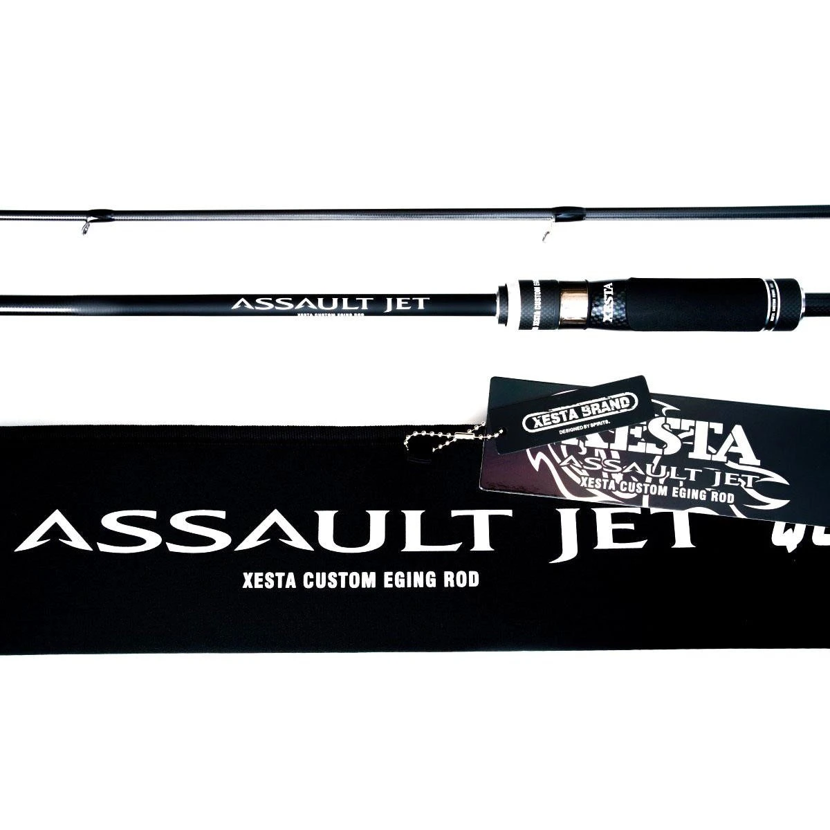Спиннинг Xesta Assault Jet 85M 259 см 10 - 25 гр  Quick Slugger, 2.5-4.0 Egi  XAJ-85M — характеристики,  особенности конструкции