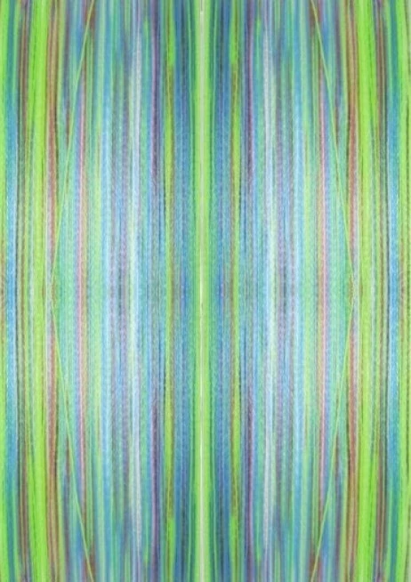 Плетеный шнур YGK G-Soul PE EGI Metal WX4 150 м  PE # 0,5 Multicolor 0,117 мм — крупный план
	                                    1