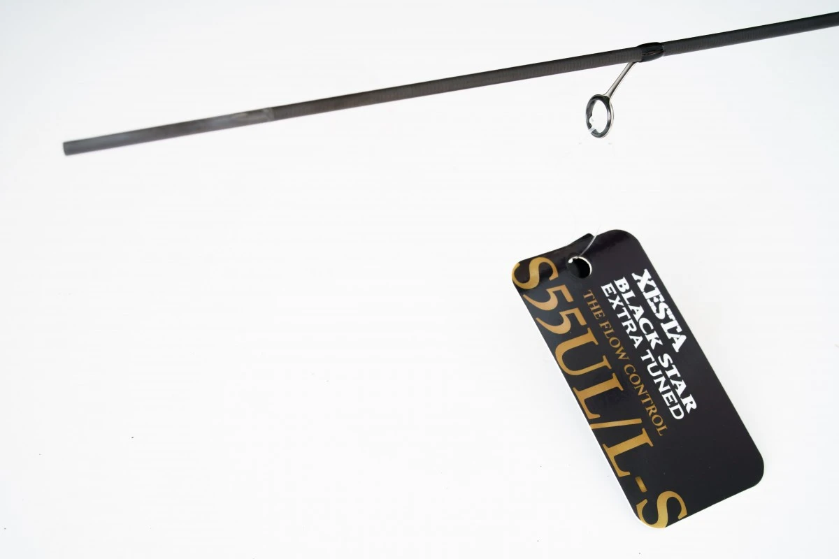 Спиннинг Xesta Black Star Extra Tuned S55UL/L-S 165 см 0,2 - 3,5 гр  The Flow Control  XBSET-S55UL/L-S — крупный план
	                                    4