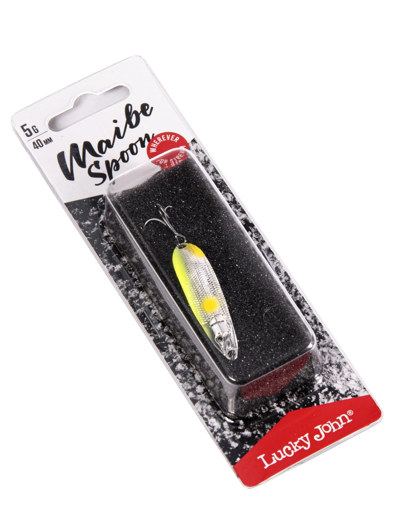 Колеблющаяся Блесна Lucky John Maibe Spoon 5 гр 40 мм 002   LJMAI05-002 — крупный план
	                                    2