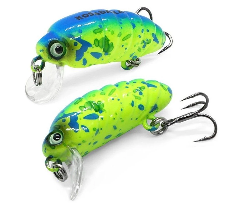 Воблер Kosadaka Cocoon XS 32F BKK 2,2 гр   ConXs32F-BKK — крупный план
	                                    1