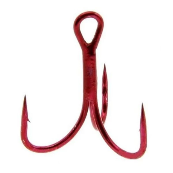 Крючок Тройной Owner ST-36RD №4 7 шт Red   ow-ST-36RD(5636)RE-4 — характеристики,  особенности конструкции