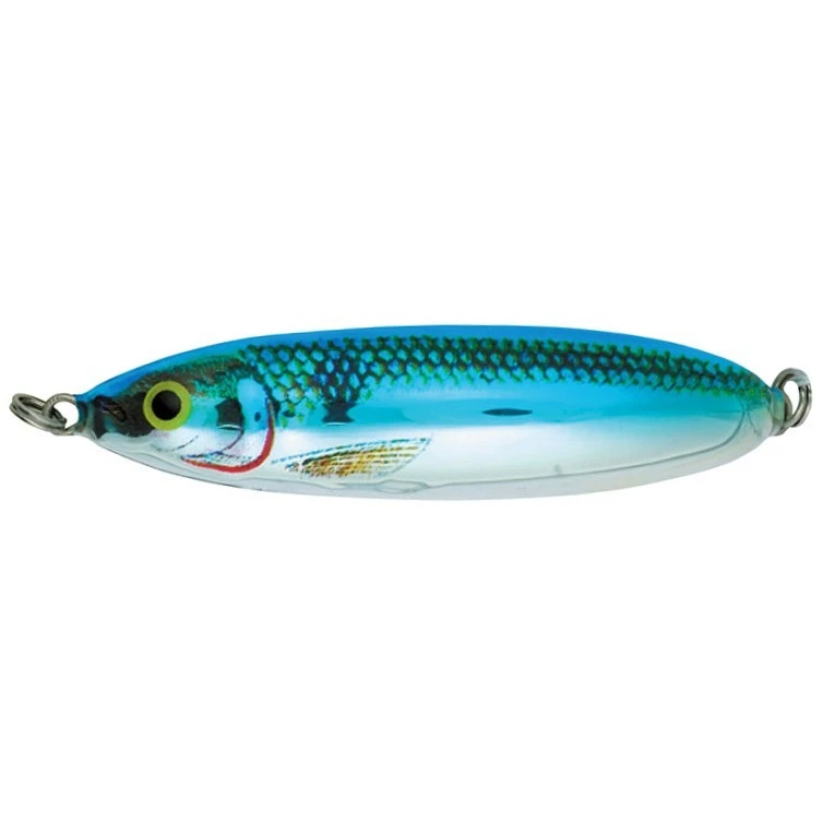 Колеблющаяся Блесна Rapala Minnow Spoon 08 22 гр 80 мм BSD   RMS08-BSD — характеристики,
	                                    особенности конструкции