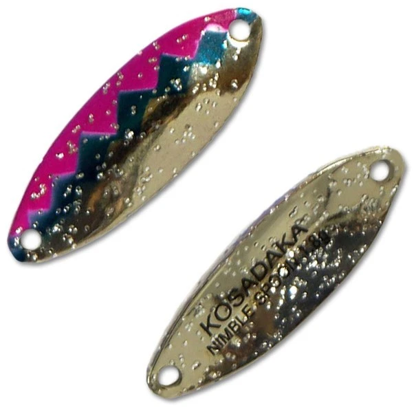 Колеблющаяся Блесна Kosadaka Trout Police Nimble Spoon 1,8 гр 27 мм Z05   TL-NS-Z05 — характеристики,  особенности конструкции
