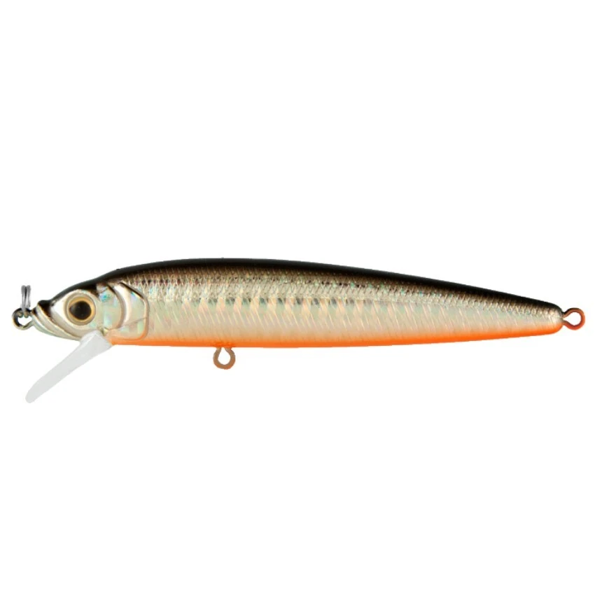 Воблер Strike Pro Alpha Minnow 95 A70-713 Black Silver OB 9 гр   EG-034F#A70-713 — характеристики,
	                                    особенности конструкции