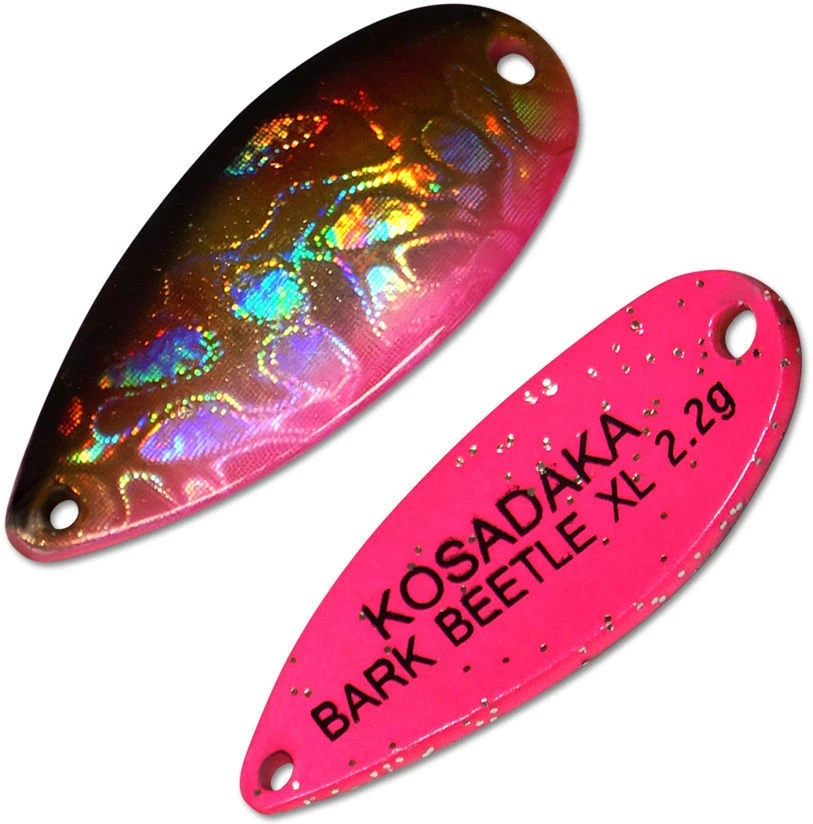 Колеблющаяся Блесна Kosadaka Trout Police Bark Beetle XL 2,2 гр 27 мм Ab01   Tl-Bbtxl-Ab01 — характеристики,
	                                    особенности конструкции