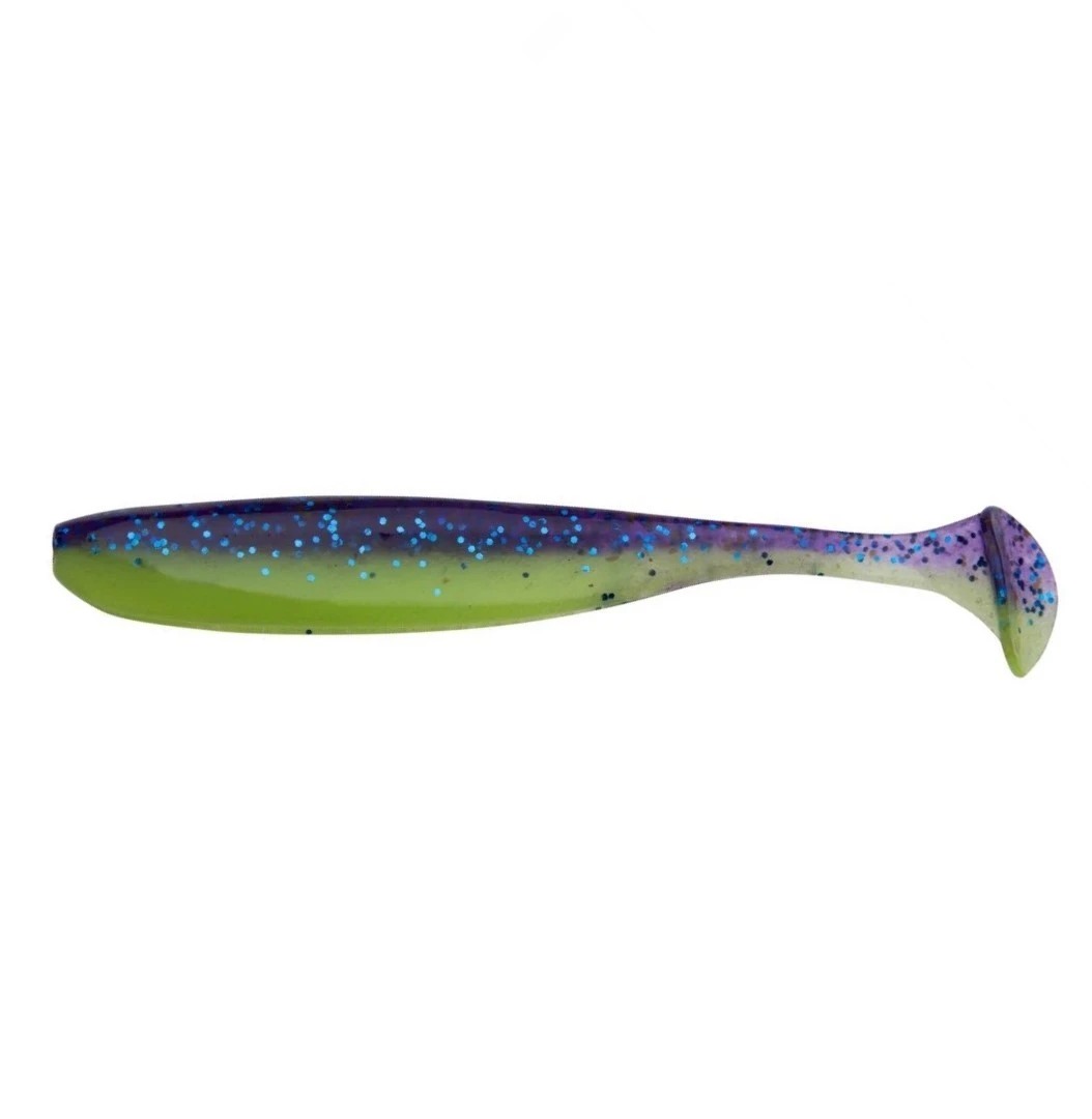 Силиконовая приманка Keitech Easy Shiner 8 203 мм 2 шт PAL06 Violet Lime Belly — характеристики,  особенности конструкции