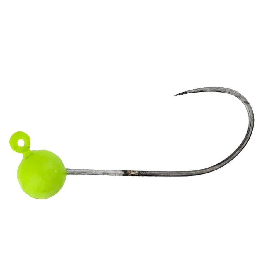 Джиг-головка Тула Безбородая №6 1,25 гр 3 шт Желтый   дбж-612 — характеристики,  особенности конструкции