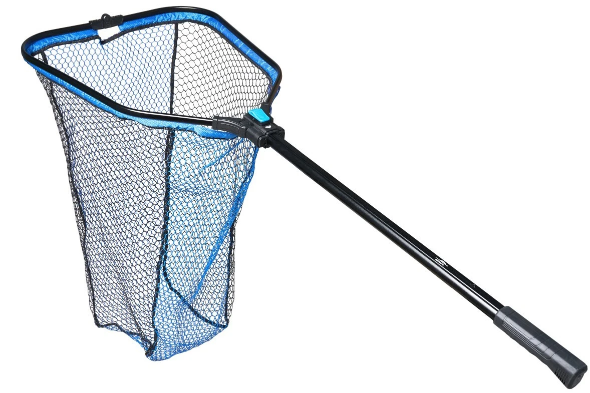 Подсачек Narval Compact 2  140x60х50см Black&Blue Прорезиненная сетка   NVALN3S01 — характеристики,  особенности конструкции