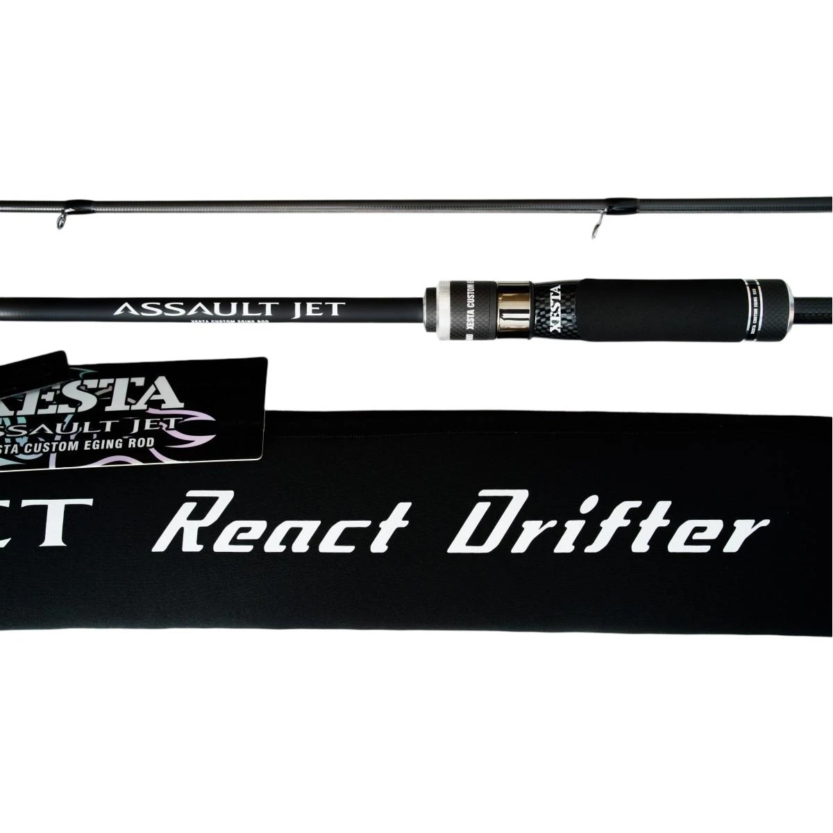Спиннинг Xesta Assault Jet 82ML 250 см 10 - 30 гр  React Drifter, 2.5-4.5S Egi  XAJ-82ML — характеристики,
	                                    особенности конструкции