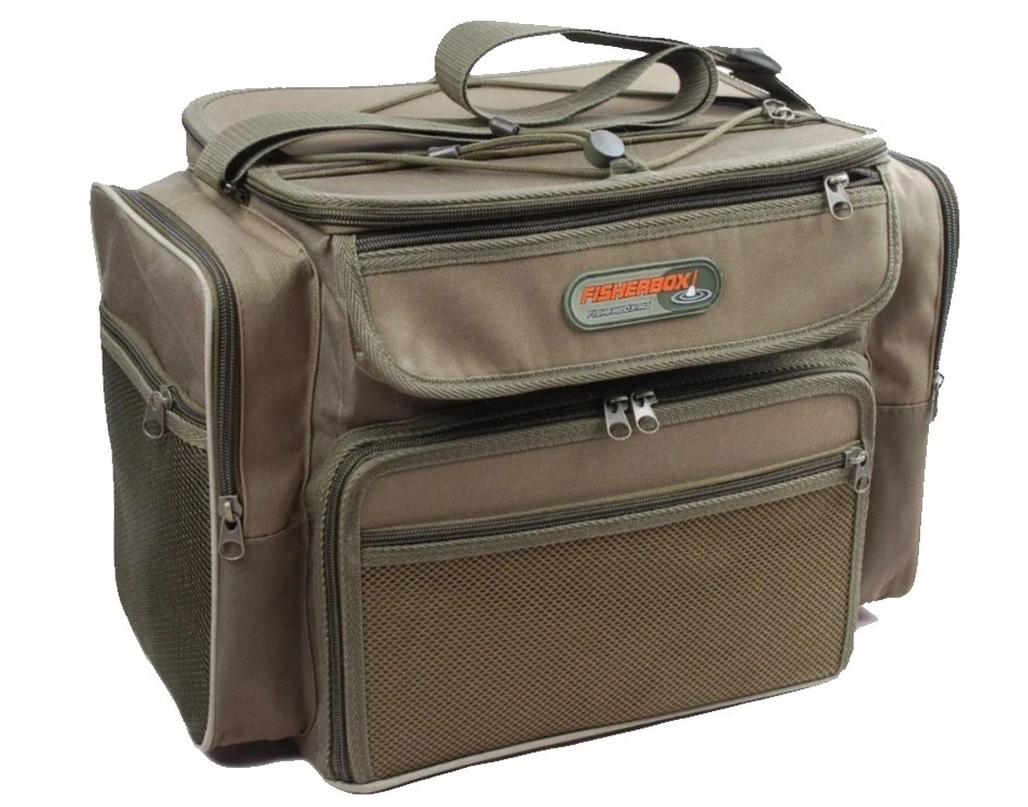 Сумка Fisherbox C103  46х24х31 см Хаки в комплекте 6 кор. Fisherbox: 310-3 шт 310В-1 шт 250-2 шт — характеристики,  особенности конструкции