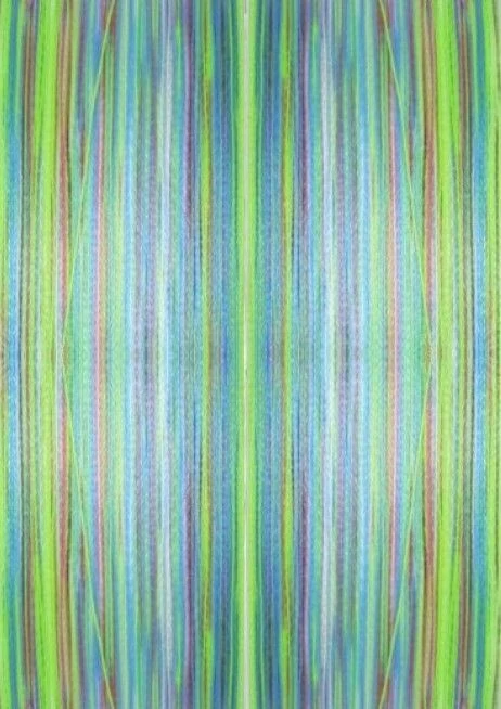 Плетеный шнур YGK G-Soul PE EGI Metal WX4 150 м  PE # 1 Multicolor 0,165 мм — крупный план
	                                    1