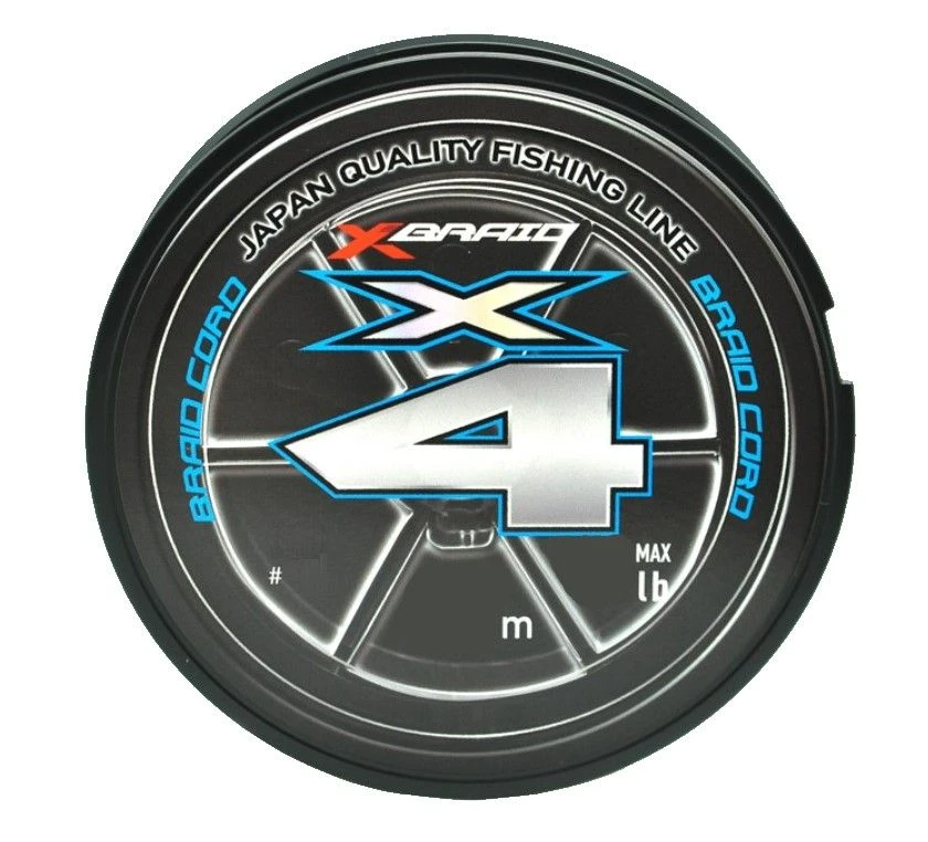 Плетеный шнур YGK X-Braid Cord X4 300 м  PE # 1 Chartreuse 0,165 мм — крупный план
	                                    1