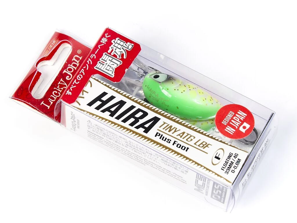 Воблер Lucky John Haira Tiny 33LBF ATG Plus Foot 904 4 гр Pro Series  HATR33LBF-904 — крупный план
	                                    2