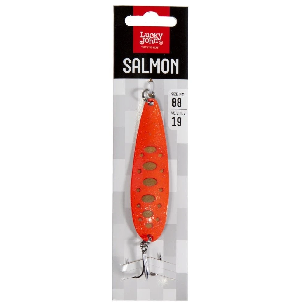 Колеблющаяся Блесна Lucky John Salmon 19 гр 88 мм 003   LJSAL019-003 — крупный план
	                                    3