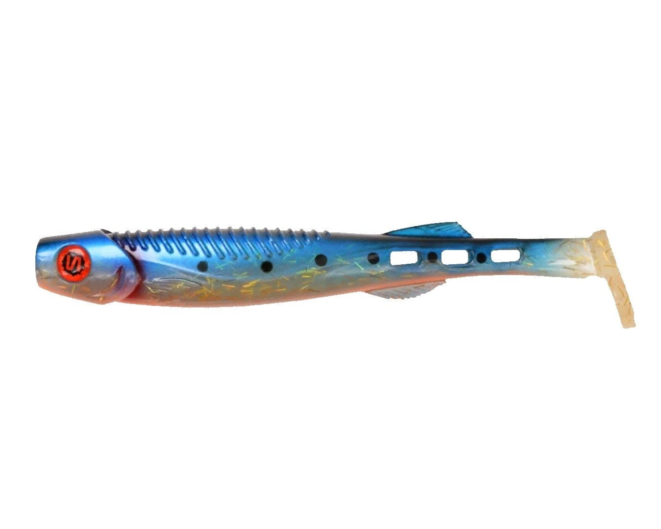 Силиконовая приманка Narval Biggy Boy 26 260 мм 1 шт 042-Sky Fish   NVLBB26042 — характеристики,  особенности конструкции