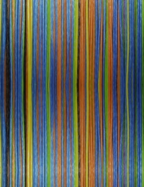 Плетеный шнур YGK X-Braid Ultra2 Max WX8 200 м  PE # 0,6 Multicolor 0,128 мм — крупный план
	                                    1