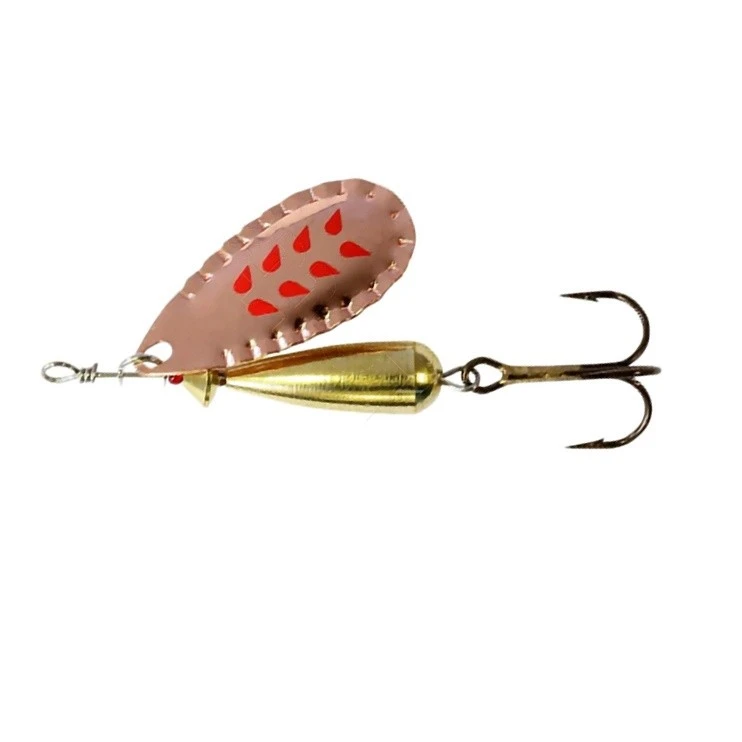 Вращающаяся Блесна Abu Garcia Droppen 12 гр Copper LF  1549749 — характеристики,  особенности конструкции