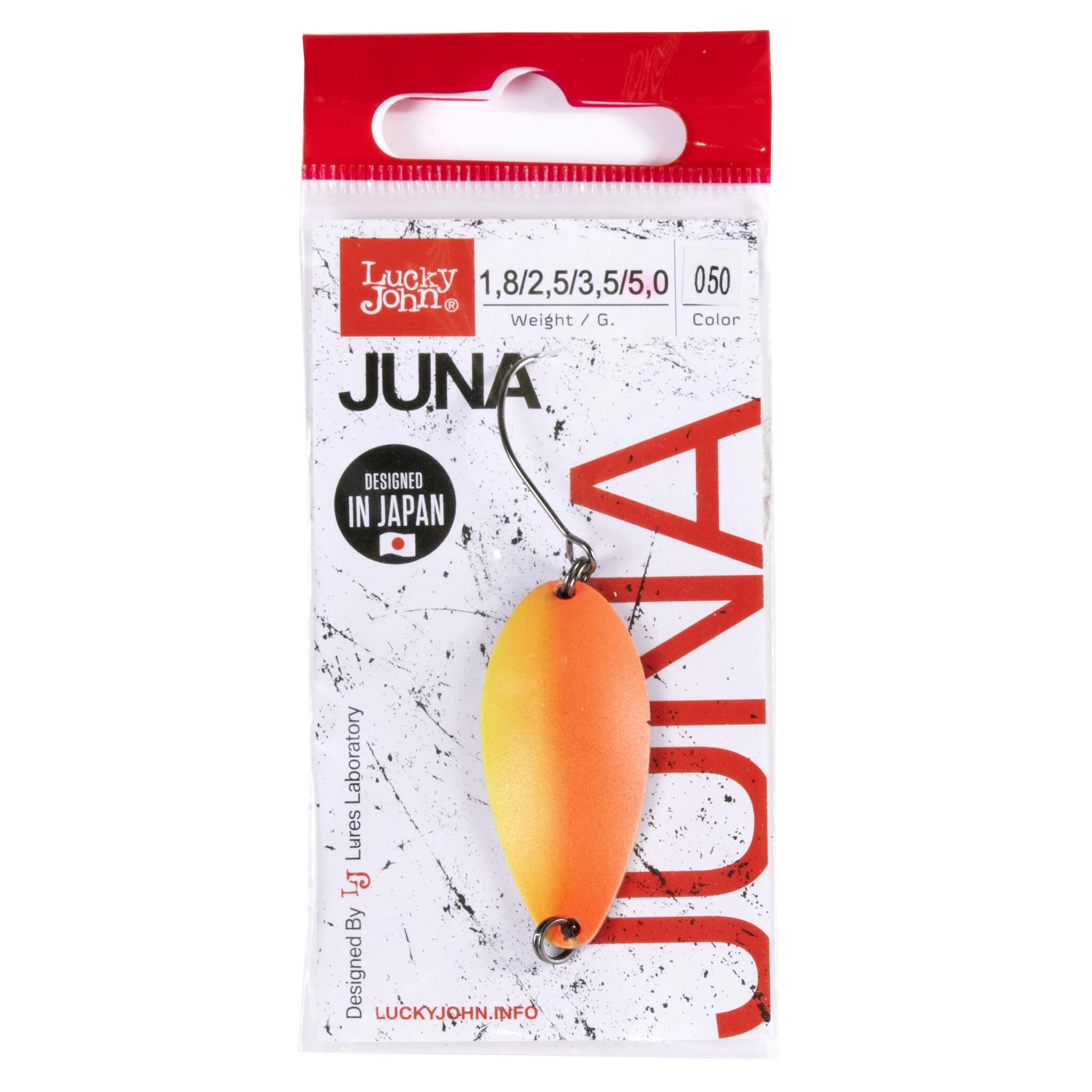 Колеблющаяся Блесна Lucky John Juna 5 гр 39 мм 050   LJJU50-050 — крупный план
	                                    2