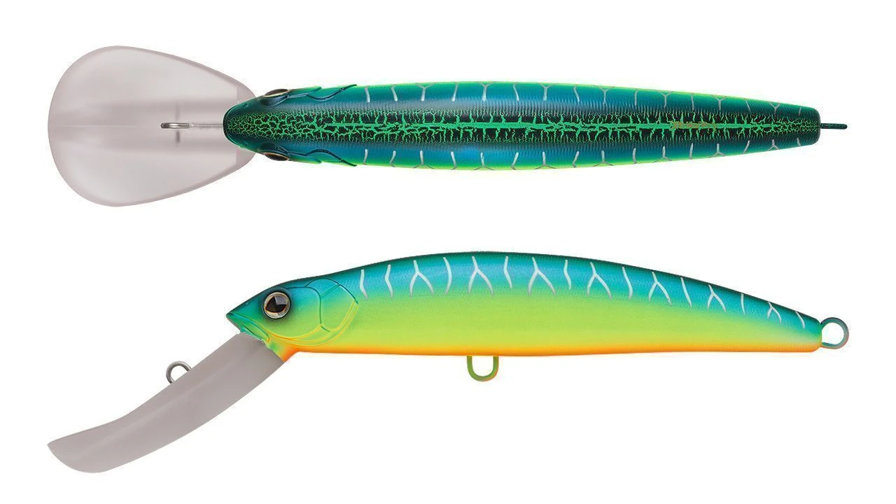 Воблер Strike Pro Musky Monster Deep 200CL A223S-RP Pearl Mat Tiger 118 гр   MG-007CL#A223S-RP — крупный план
	                                    1