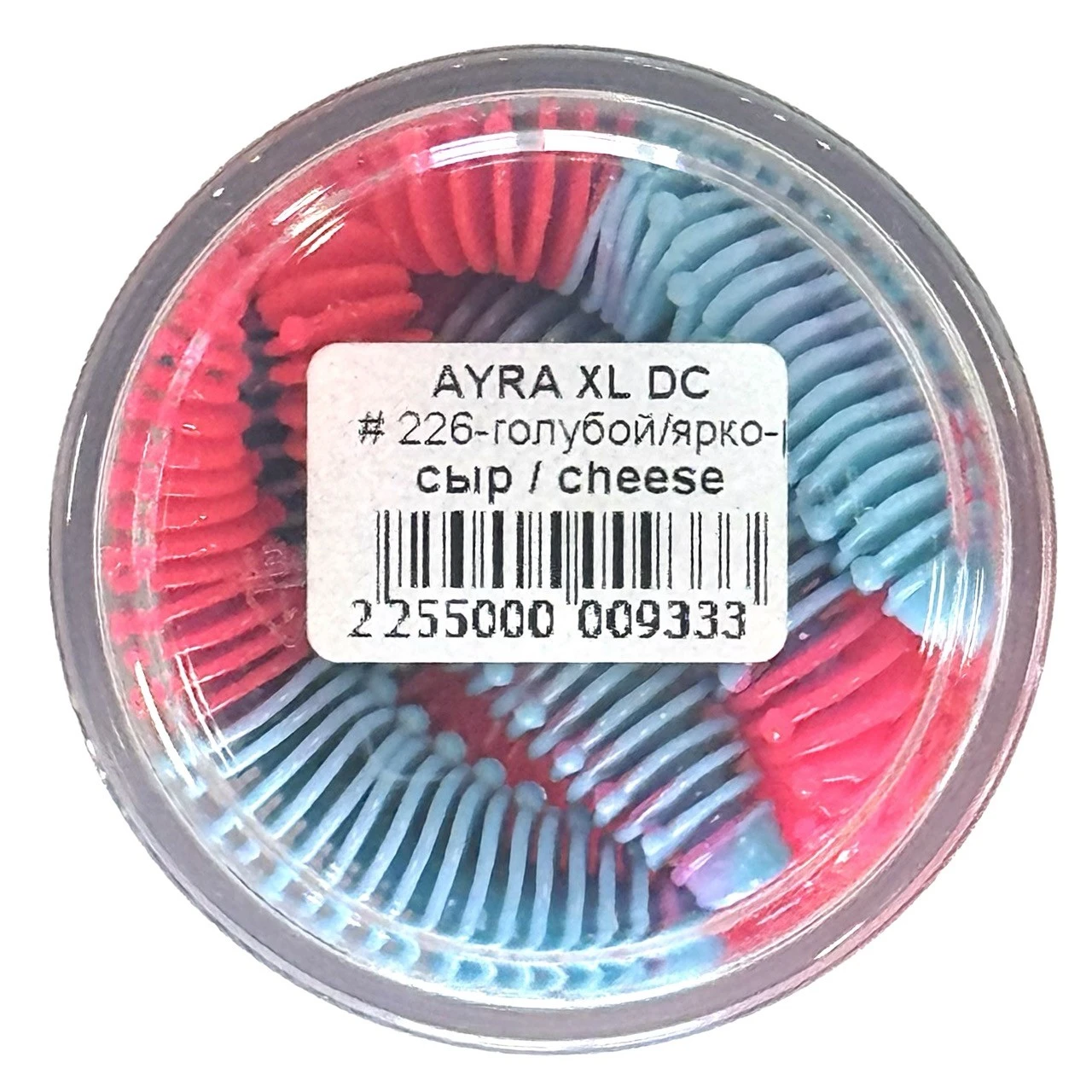Силиконовая приманка Boroda Baits Ayra XL DC 75 мм 6 шт 226 Голубой/Ярко-розовый   AYRXL-226 — характеристики,  особенности конструкции