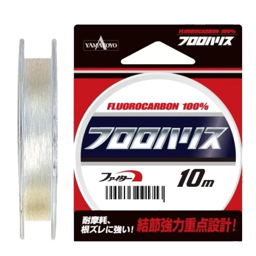 Флюорокарбон Yamatoyo Fluoro Harisu 10 м 0,57 мм Clear   YFH-40 — характеристики,  особенности конструкции