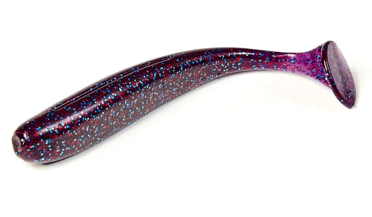 Силиконовая приманка Lucky John Slim Shaker 3in 76 мм 9 шт S63 Pro Series  140182-S63 — крупный план
	                                    1