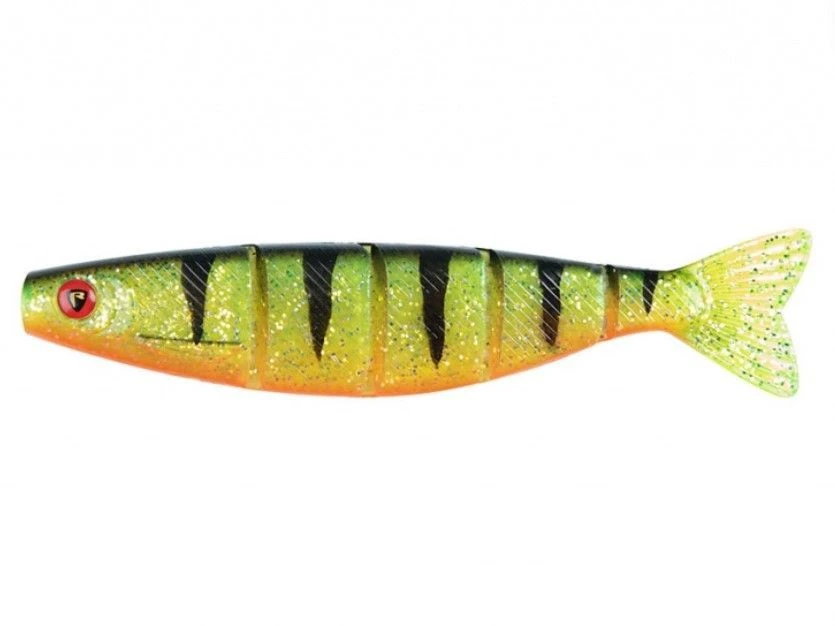 Силиконовая приманка Fox Rage Pro Shad Jointed 9 230 мм 1 шт UV Perch   NPS045 — характеристики,  особенности конструкции