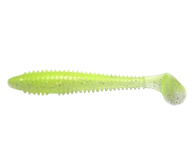 Силиконовая приманка Keitech Swing Impact Fat 5.8 147 мм 4 шт 484 Chartreuse Shad — характеристики,  особенности конструкции