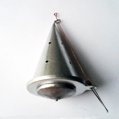 Кормушка Salmo Зимняя   Конус Огруженная Малая 185 гр   металлическая   9945-001 — характеристики,  особенности конструкции